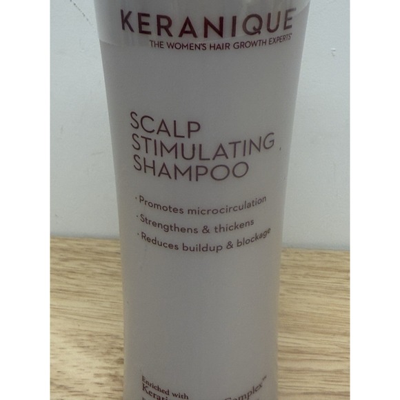 Keranique Scalp Stimulating‎ Shampoo Strengthen Thicken Hair 12oz NEW Sealed - Picture 3 of 5